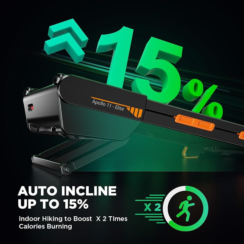Vitalwalk Walking Pad with Incline 15% Auto Treadmills for Home Small Space image 4