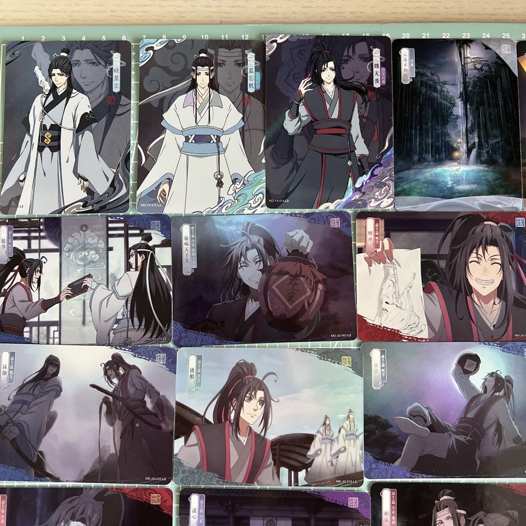 希少 魔道祖师 陳情令　忘羨カード Amazon.co.jp: 陳情令 魔道祖師 魏無羨 藍忘機 カード47枚