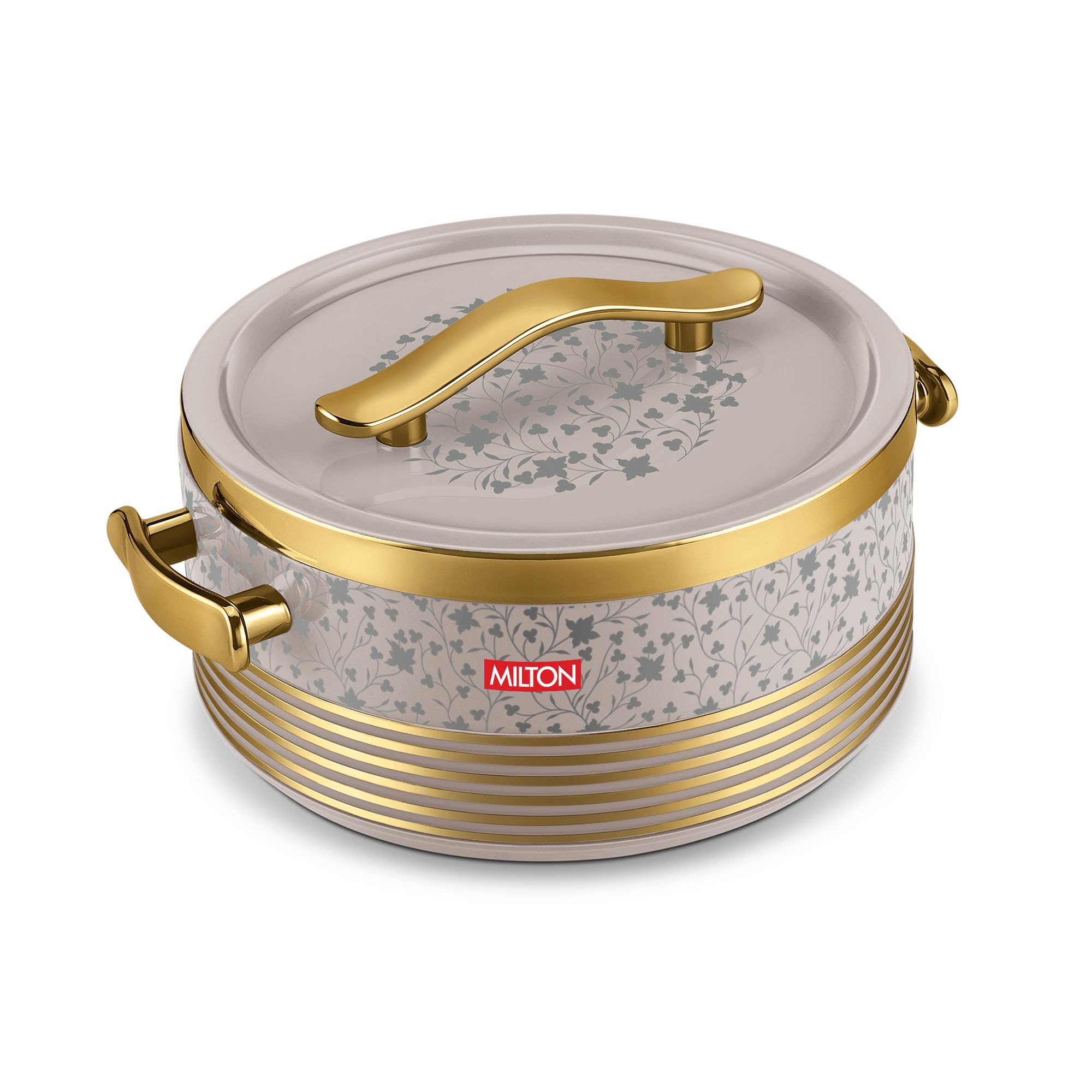 Milton Insignia 2000 Casserole, 1900 ml I ISI Certified I Inside Steel I PU Insulated I Food Grade I BPA Free I 1 Year Warranty I Easy To carry Hot Box for Kitchen, Beige-image-6