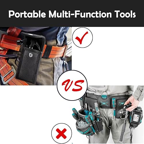 Miniatura 6 de Regalos para hombres, papá, accesorios de campamento, martillo 12 en 1, multiherramienta, regalos de cumpleaños para hombres, abuelo, papá, hijo,