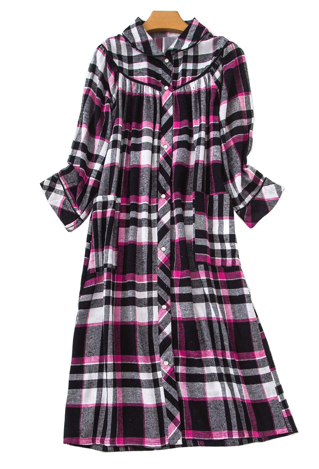 Knee length flannel nightgown Clearance