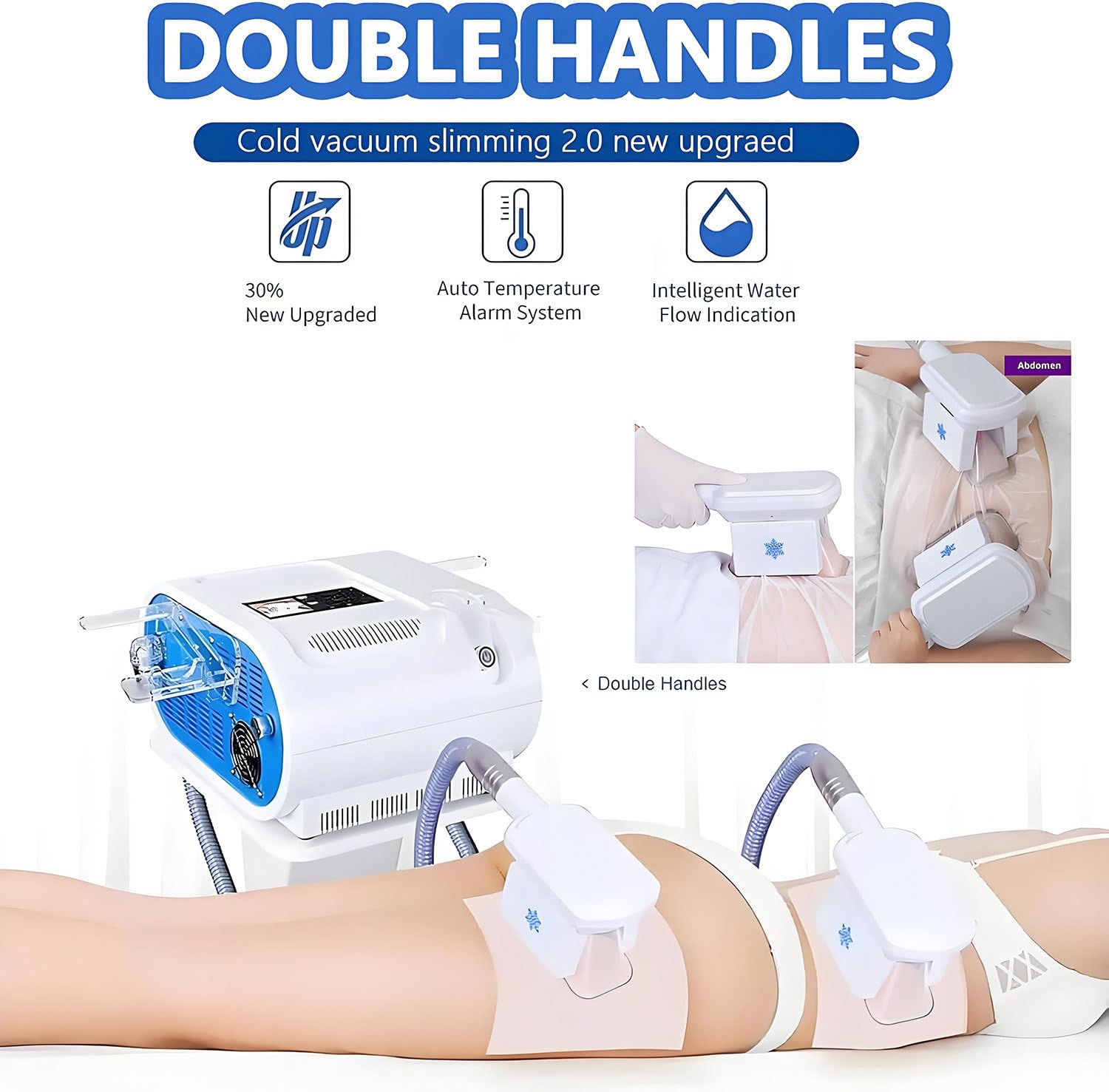 Macchina per criolipolisi, congelamento del Grasso, lipolisi, Macchina per Dimagrimento corporeo, Macchina per Modellare Il Corpo, congelamento del Grasso con Touchscreen da 7 Pollici