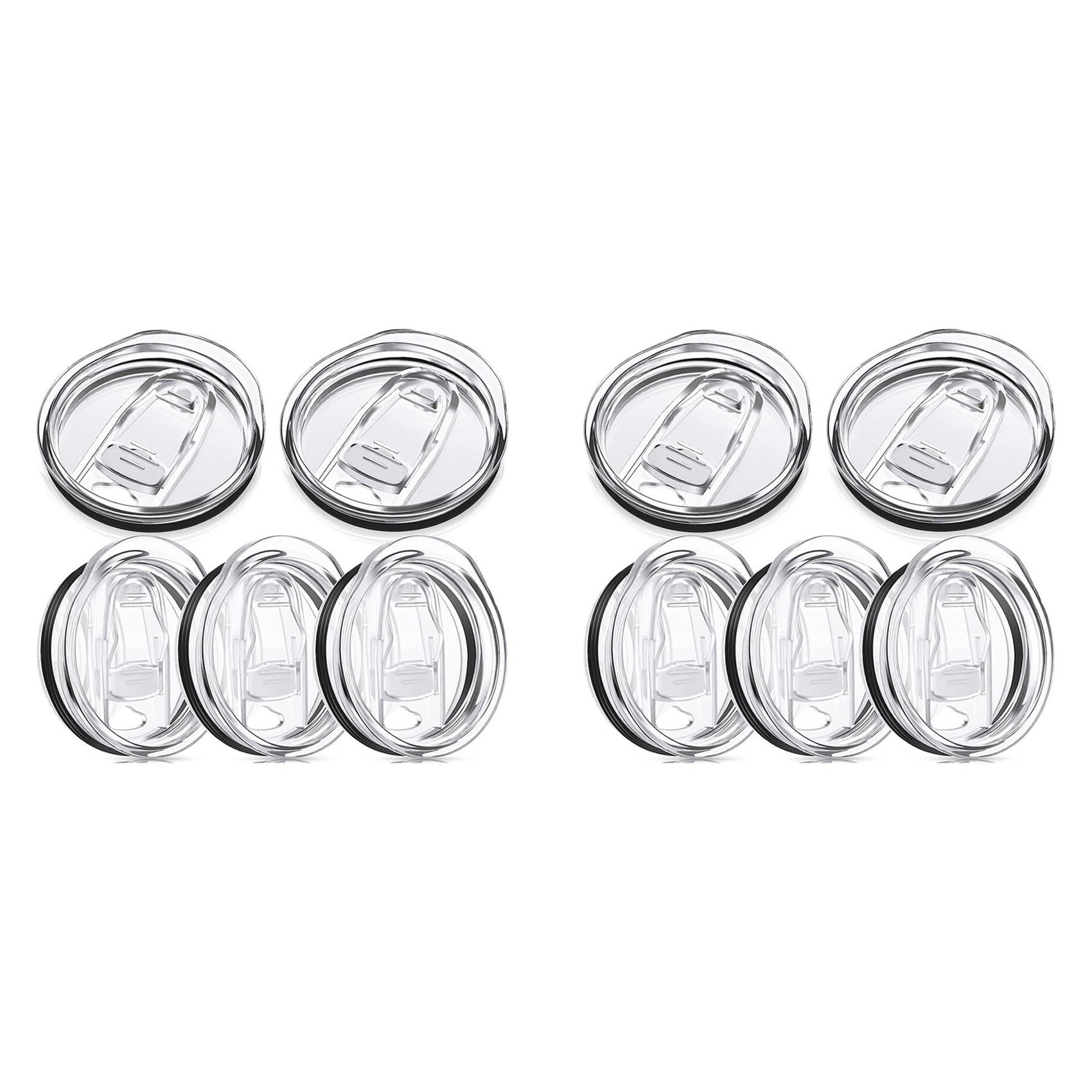 Hndhbfgrt 2X 20 Oz Skinny Replacement Lids Tumbler Replacement Lids Plastic Splash Lids Covers Spill Proof Skinny