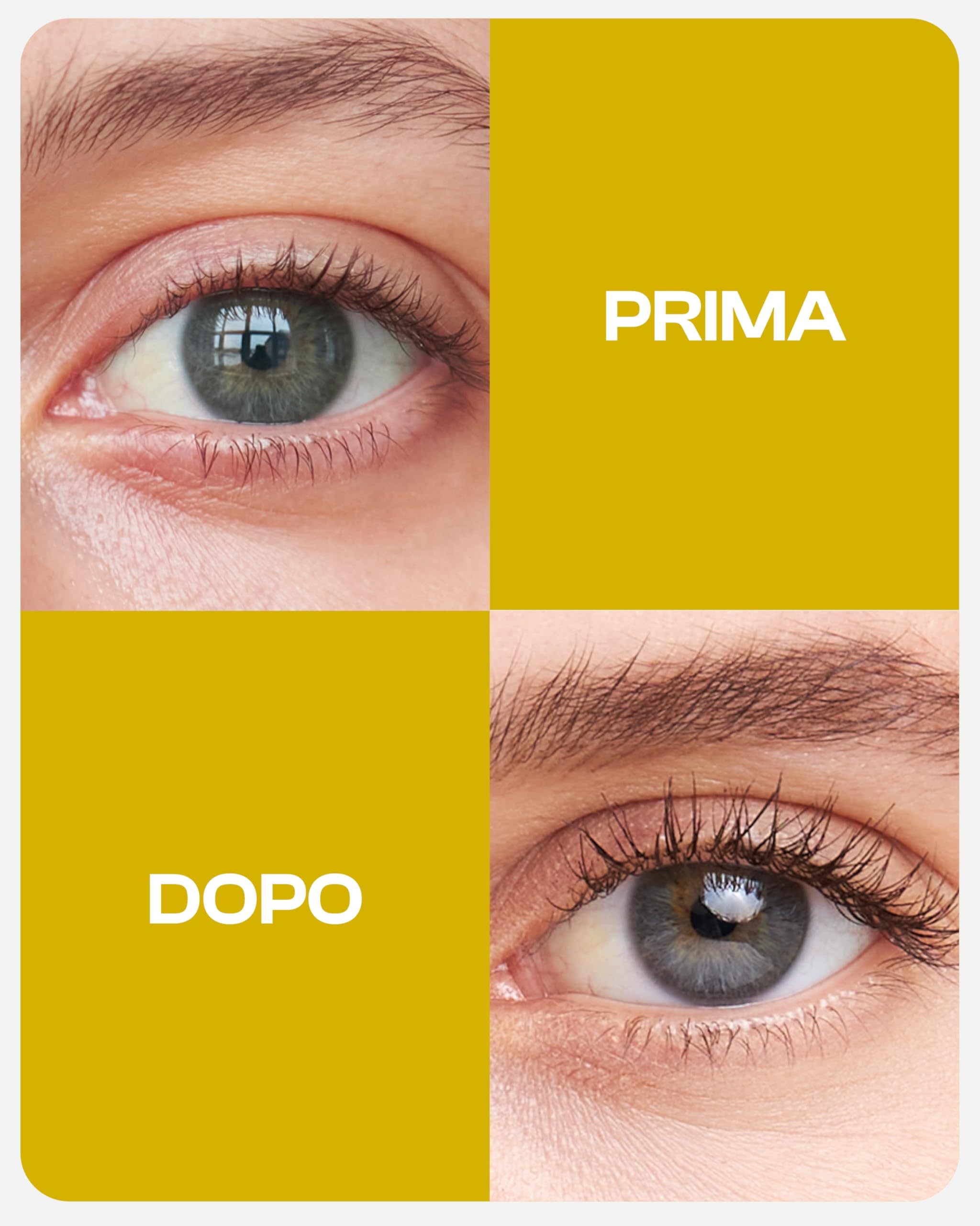 Nuvega Lash Super V - Siero Vegano per Ciglia e Sopracciglia I Ciglia Lunghe in 4-6 Settimane I Eyelash Serum Rigenerante I Siero Crescita/Allungamento Ciglia I Prodotto in Germania I 3ml