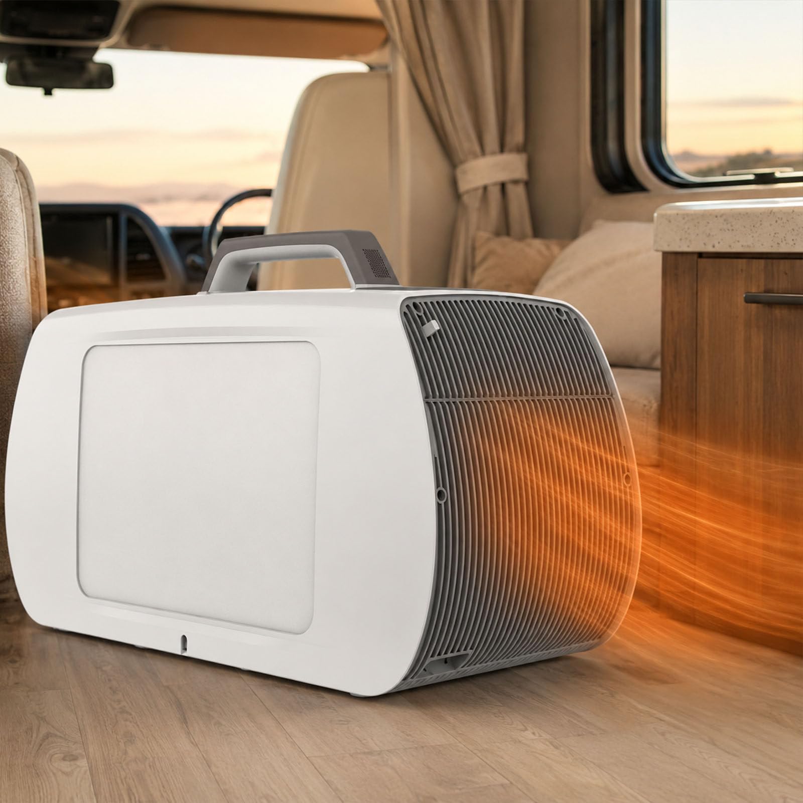 Condizionatore d'Aria Portatile,Condizionatore d'Aria Mobile 4In1 Indoor5500Btu