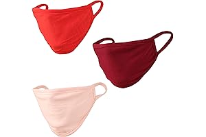 Touchstone Soft Wash Double Layer Comfortable Anti Germ Mask for Women