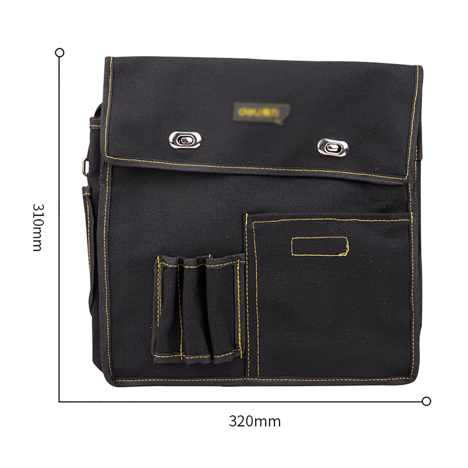 Bolsa de Herramientas Bolsa de herramientas Bolsa de almacenamiento de lona Bolso de hombro Almacenamiento con Múltiples Bolsillos