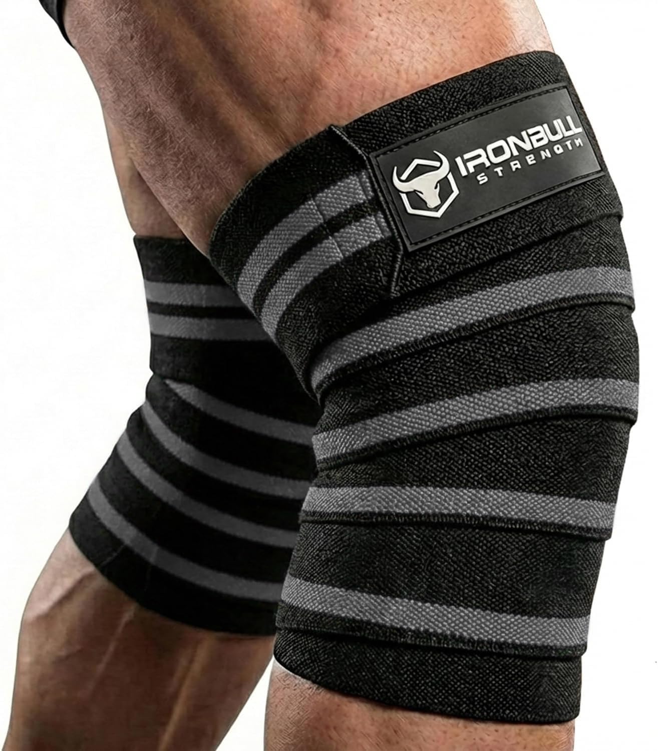 セット売り【未使用】IRONBULL STRENGTH リストラップ＆ニーラップ Amazon.co.jp: ウェイトリフティング用ニーラップ - 80インチ