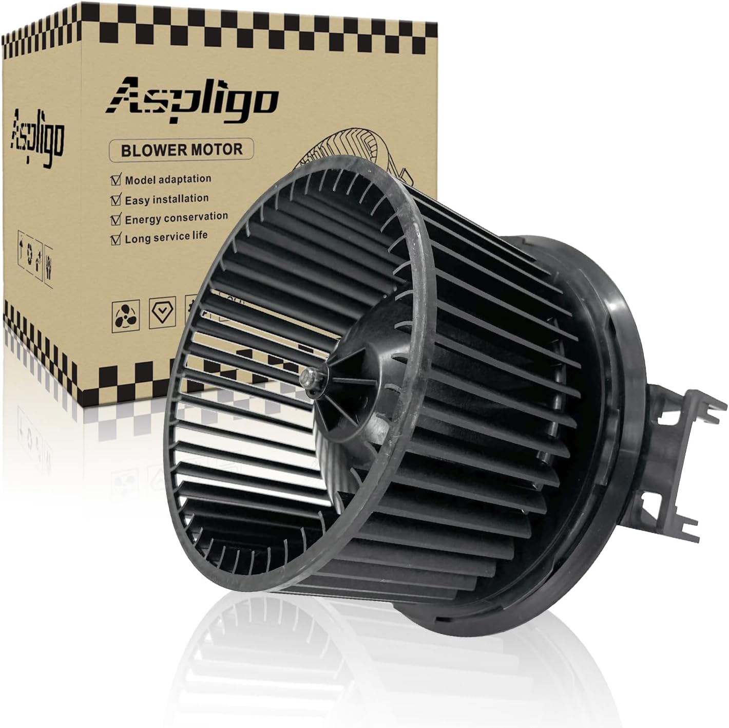 700225 AC Heater Blower Motor Fan Assembly Fit for Ford Expedition 2007-2008, for Lincoln Navigator 2007-2008 7L1Z19805D, FO3126131