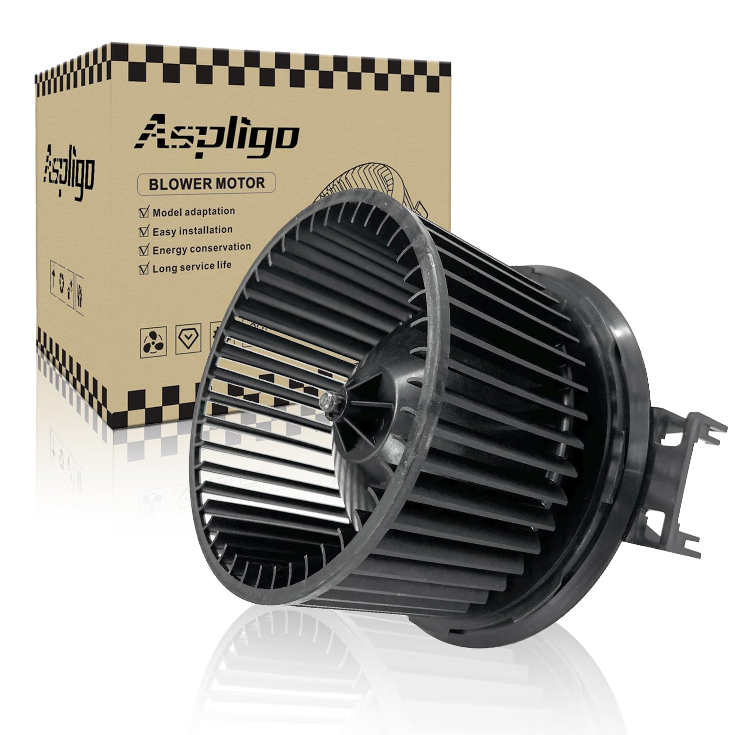 700225 AC Heater Blower Motor Fan Assembly Fit for Ford Expedition 2007-2008, for Lincoln Navigator 2007-2008 7L1Z19805D, FO3126131