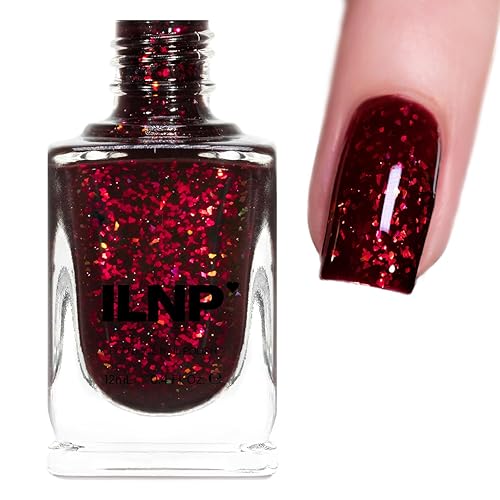 Miniatura 1377 de ILNP Madison Ave Esmalte de uñas holográfico metálico rosa antiguo