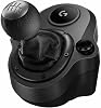 Logitech G Driving Force Vites, G29/G920/G923 için, Geri Vitesli ve 6 Konumlu H Düzeninde Vites, Çelik ve Deri Yapı, Siyah