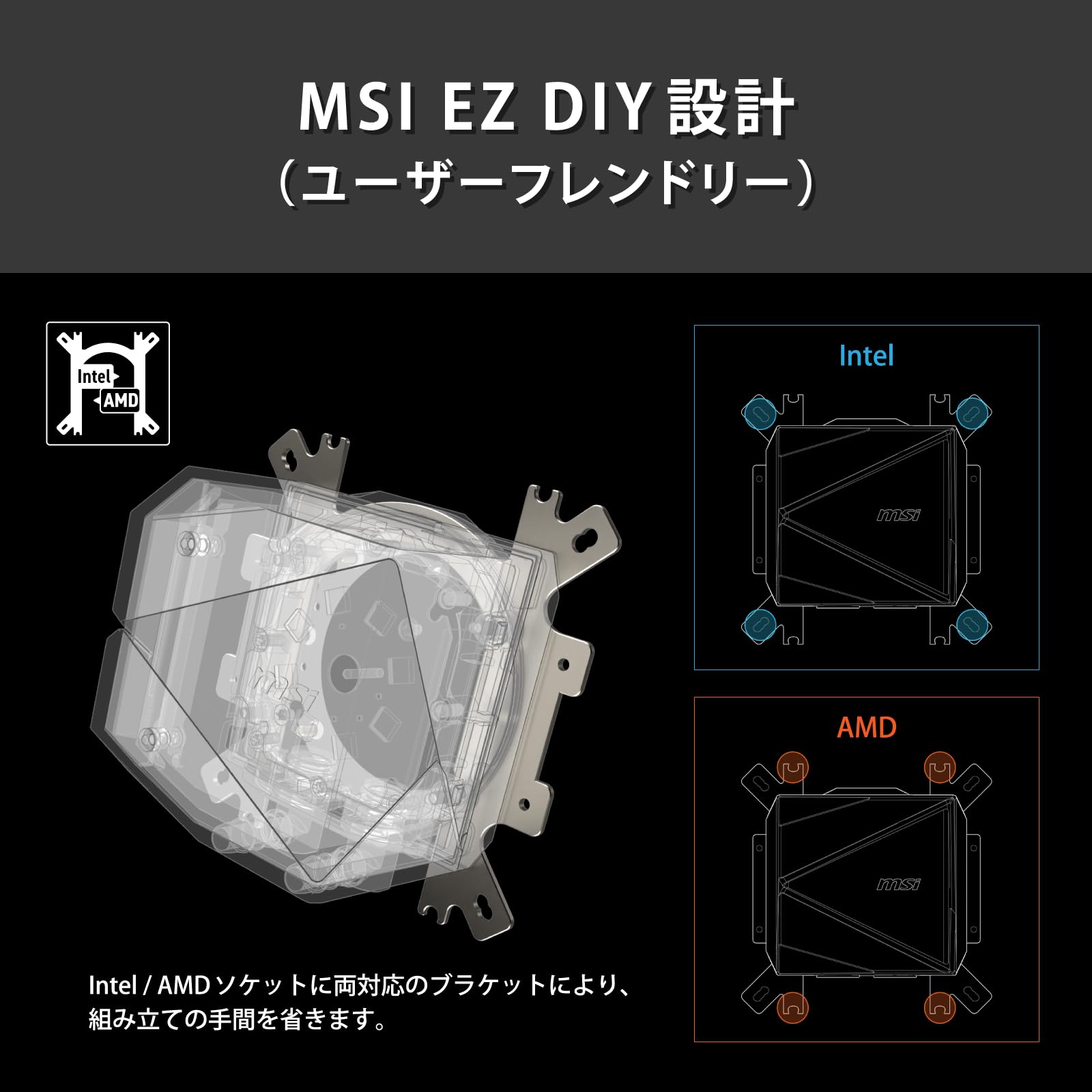 MSI MAG CORELIQUID I360 WHITE AIO Dissipatore a Liquido CPU – Blockhead ARGB e Ventole LDB, Blocco Acqua a Doppia Camera, Radiatore a Flusso Diviso - Compatibile con Intel e AMD