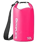 IDRYBAG Dry Bag for Kayaking Waterproof 2L/5L/10L/15L/20L, Small Dry Sack Waterproof Bag for Boating