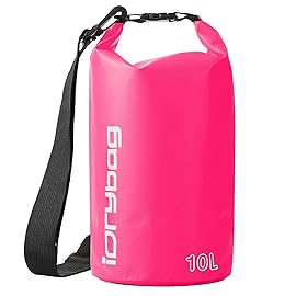 IDRYBAG Dry Bag for Kayaking Waterproof 2L/5L/10L/15L/20L, Small Dry Sack Waterproof Bag for Boating