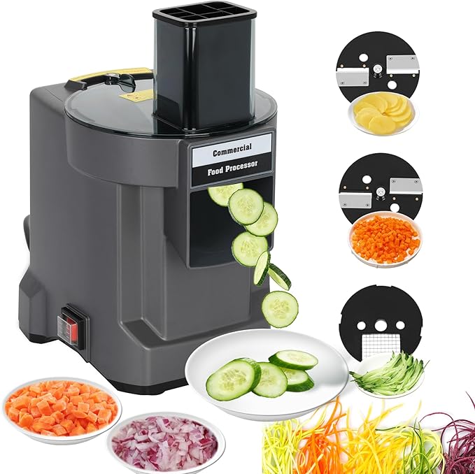 3 in 1 Electric Vegetable Dicer Slicer for Commercial &