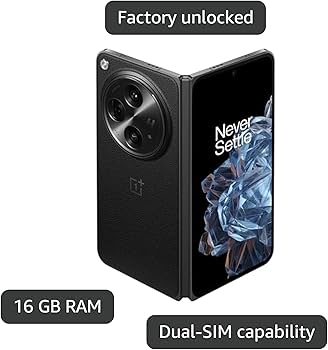 Amazon.com: OnePlus Open, 16GB RAM+512GB, Dual-SIM, Voyager Black Amazon.com: OnePlus Open, 16GB RAM+512GB, Dual-SIM, Voyager Black