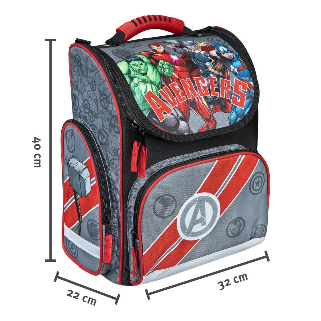 Undercover Juego de mochila escolar de 1ª clase, contenido personalizado con nombre, mochila escolar para niños y niñas