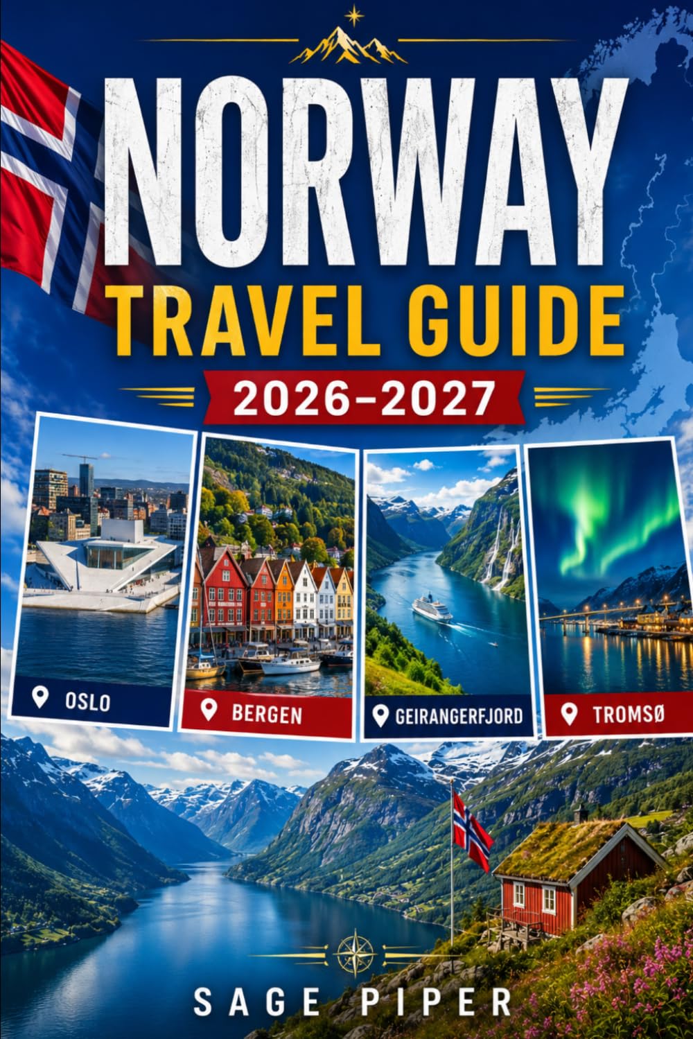 Norway Travel Guide 2026–2027: Explore Oslo, Bergen, Tromsø, the Lofoten Islands, Geirangerfjord, the Arctic north, fjord cruises, local food and ... couples, families, and solo travelers