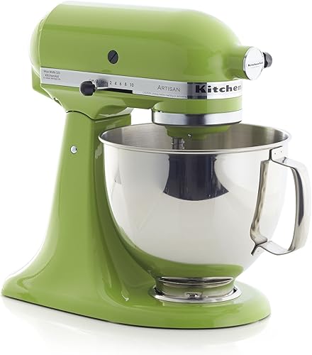 Miniatura 38 de KitchenAid Artisan Series - Batidora de pie con cabezal inclinable de 5 cuartos de galón, KSM150PS, flor silvestre Flor silvestre,aguamarina (Aqua