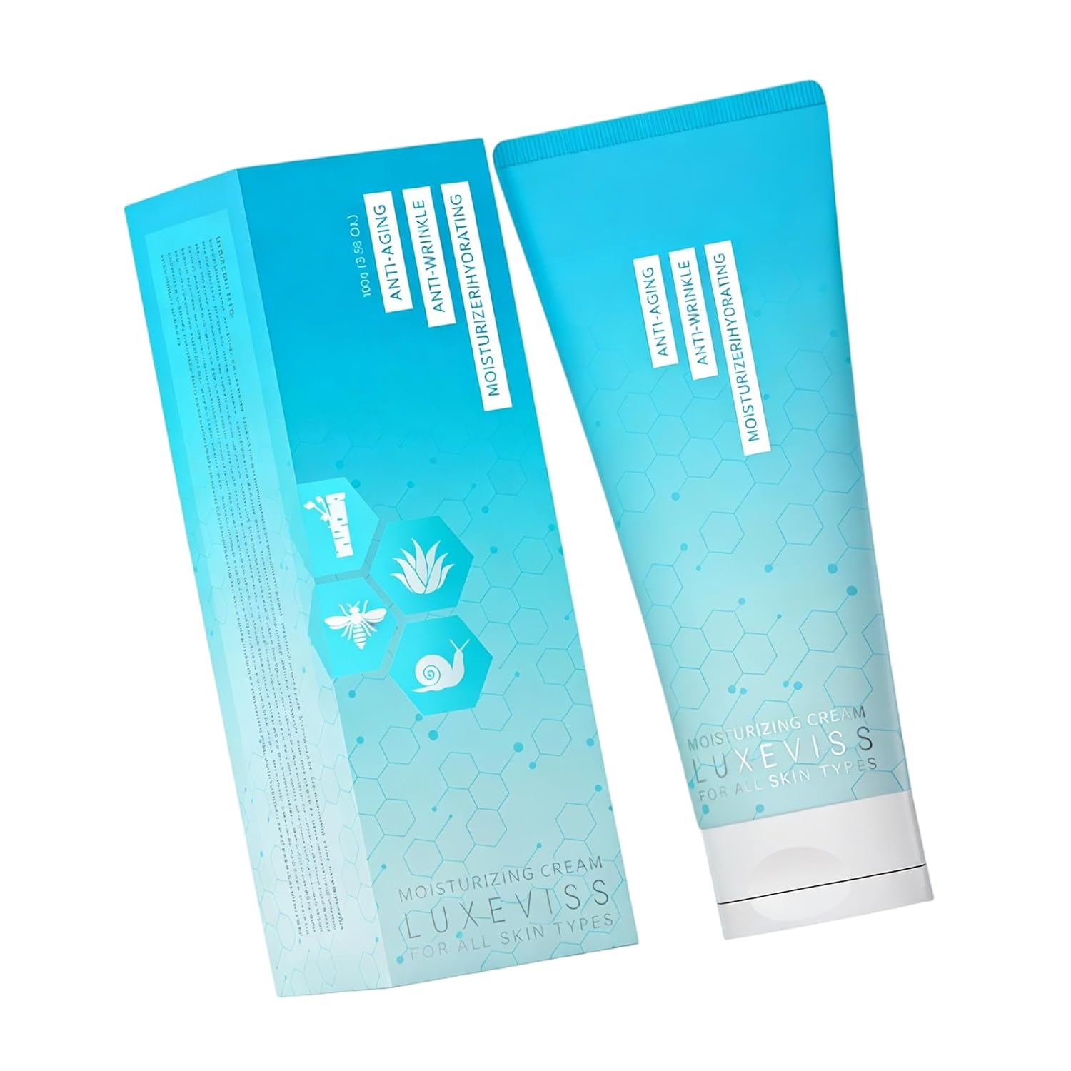 Overnight Anti-Aging Repair Cream – 30-Second Fast Absorbing, Overnight Repair with Ceramides, Collagen Peptides and Hyaluronic Acid Deeply Hydrating, Fragrance-Free-2.121 Fl Oz