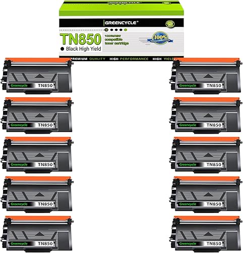 Miniatura 10 de greencycle (1 tóner, 1 tóner TN850 de tambor y DR820 juego de unidad de tambor compatible con Brother DCP-L5500DN L5600DN L5650DN HL-L6200DW