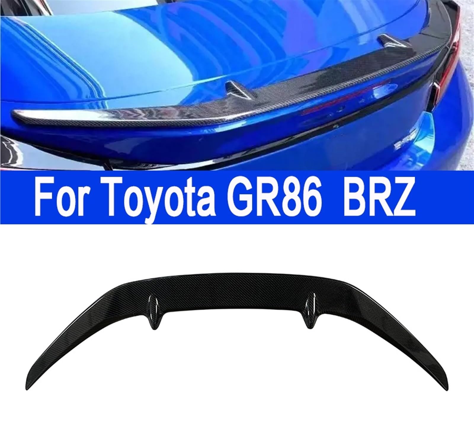 トヨタ GR86 スバル BRZ ZN8 ZD8 リアスポイラー リアウイング Amazon | リアウィング、トヨタGR86 ZN8対応、スバルBRZ ZD8 STI