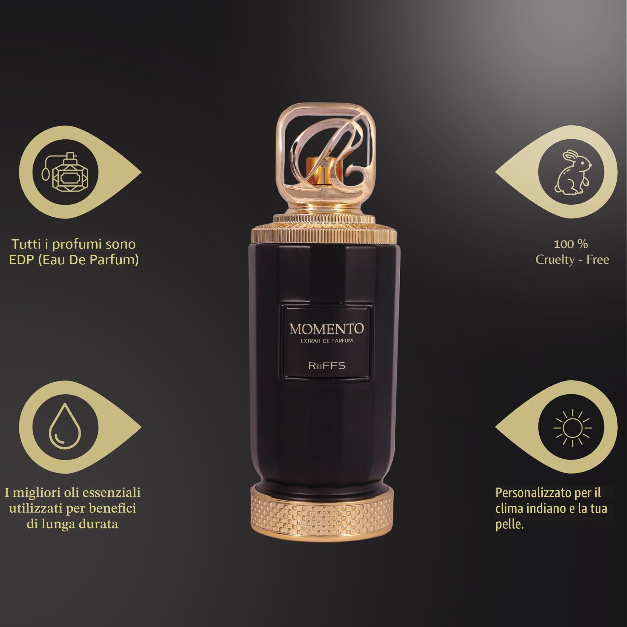 Riiffs Momento - Estratto di profumo, 100 ml
