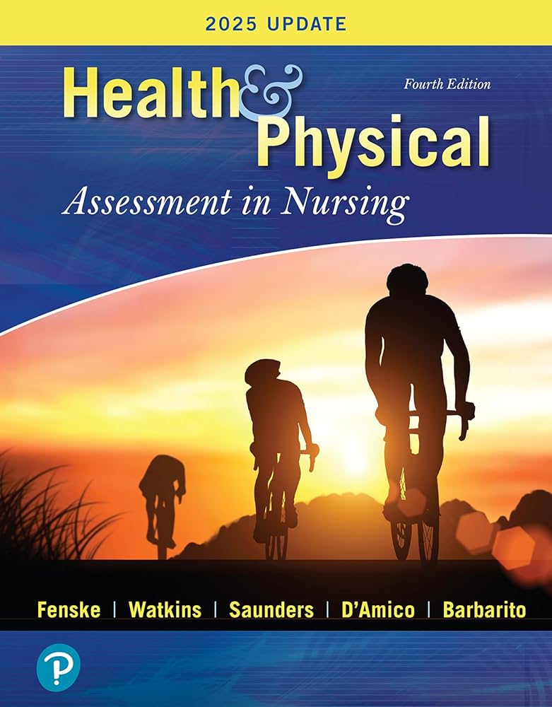 Health & Physical Assessment in Nursing, (Dianne L. Hales, Lara Lyn Doyle, 2017) 4th Edition test bank cover - ISBN 9780134868172