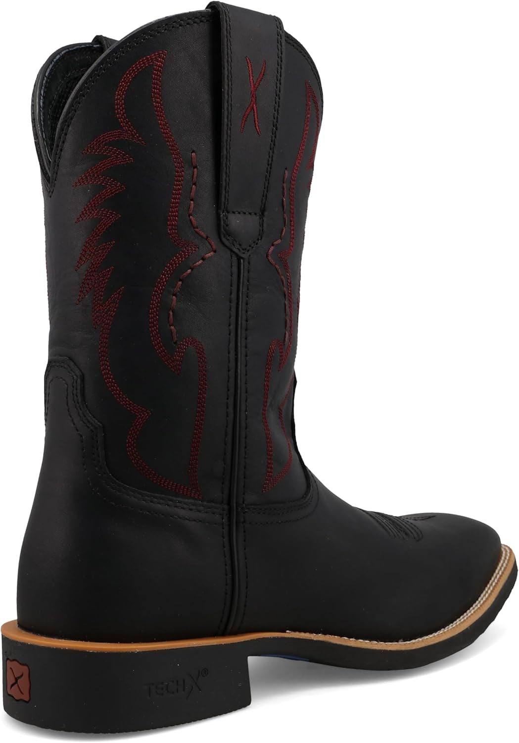 Twisted X Mens 11" Pull On Tech X Western Boot - Image 7
