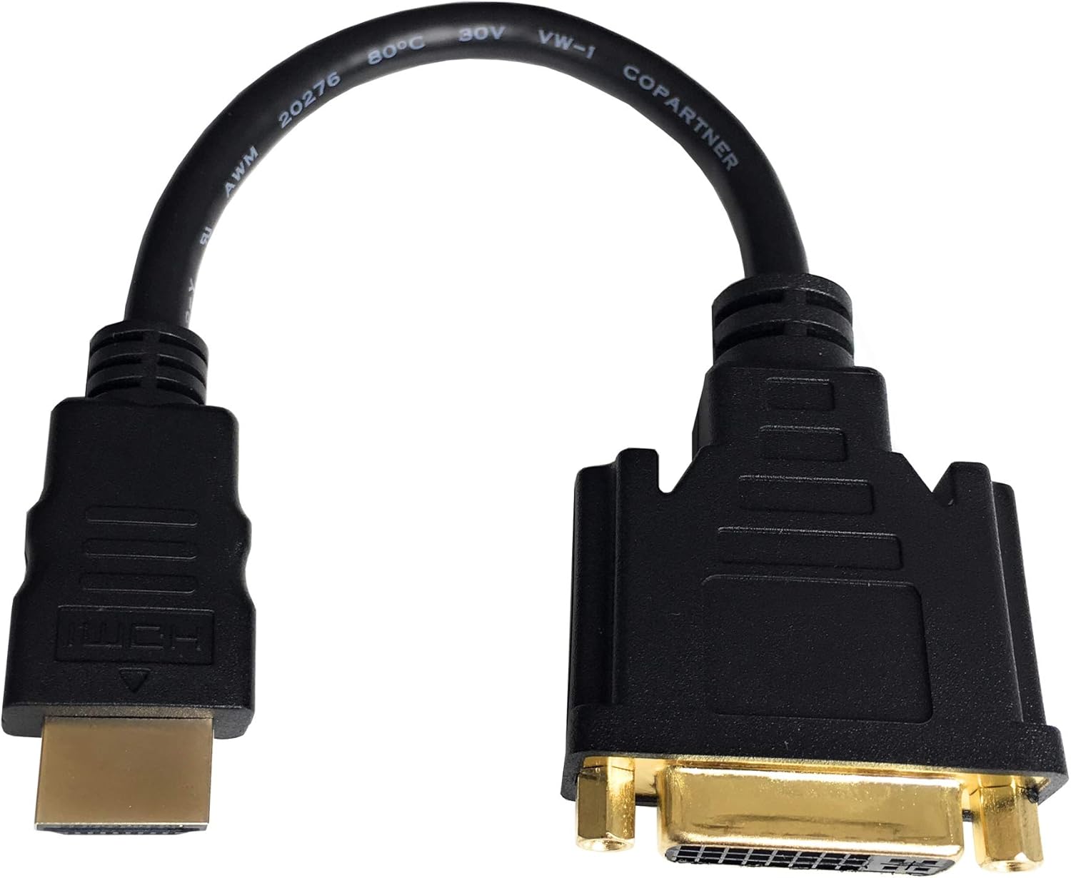 HDMI to DVI Cable, Anbear Bi-Directional HDMI Male to DVI-D(24+1) Female Adapter, 4k DVI to HDMI Conveter : Electronics