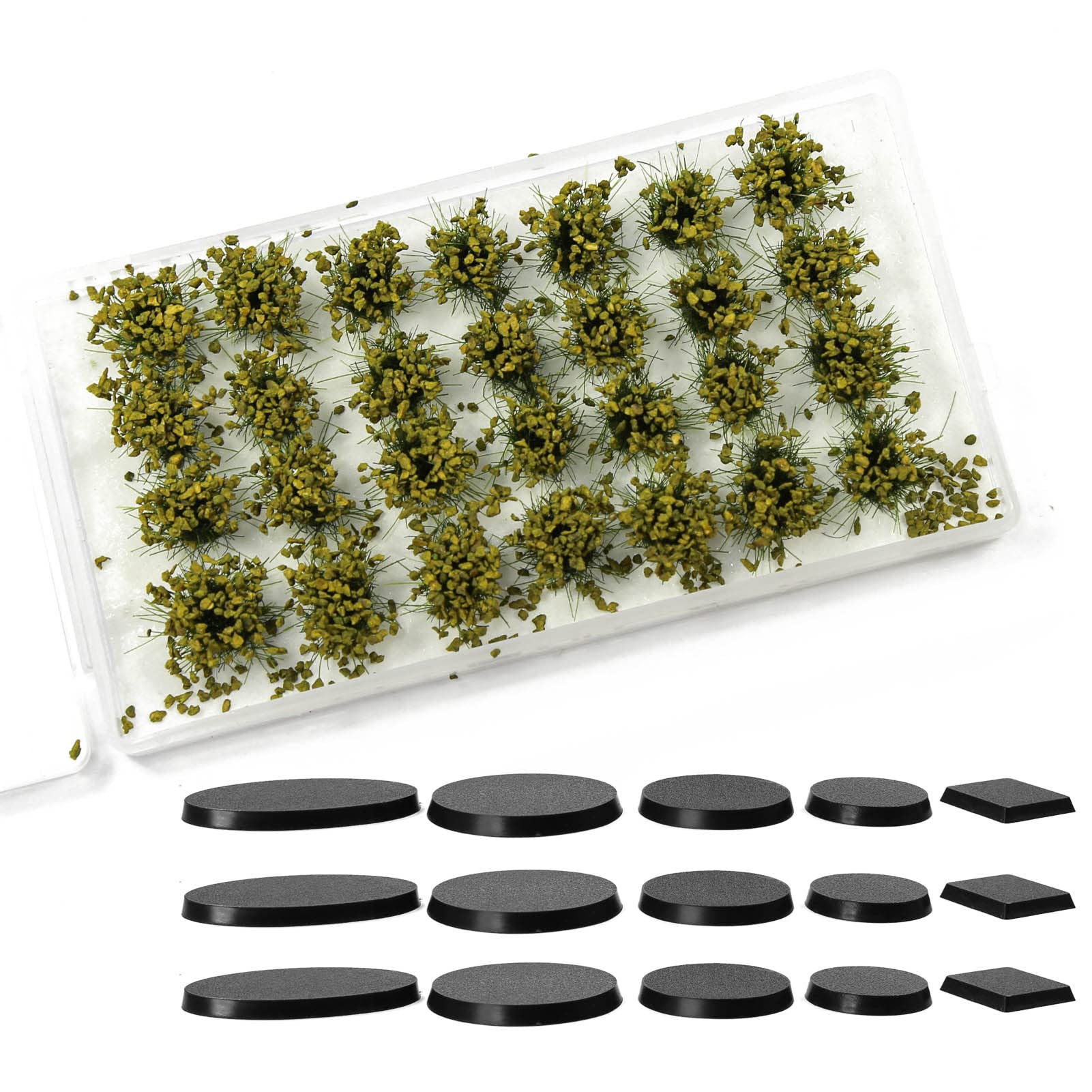 Evemodel Eine Packung Static Grass Tuft Mit Modell Basis Eisenbahn Ornamente Cluster Simulation Landschaft Militärsimulation Szenen Sand Tabellen (B)