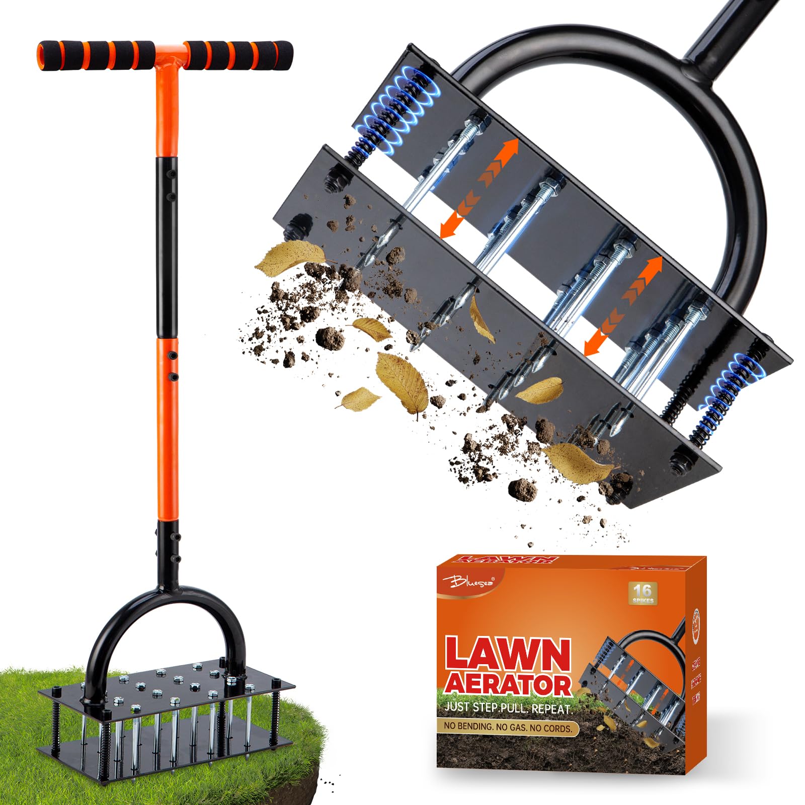 Bluesea Lawn Aerator Tool