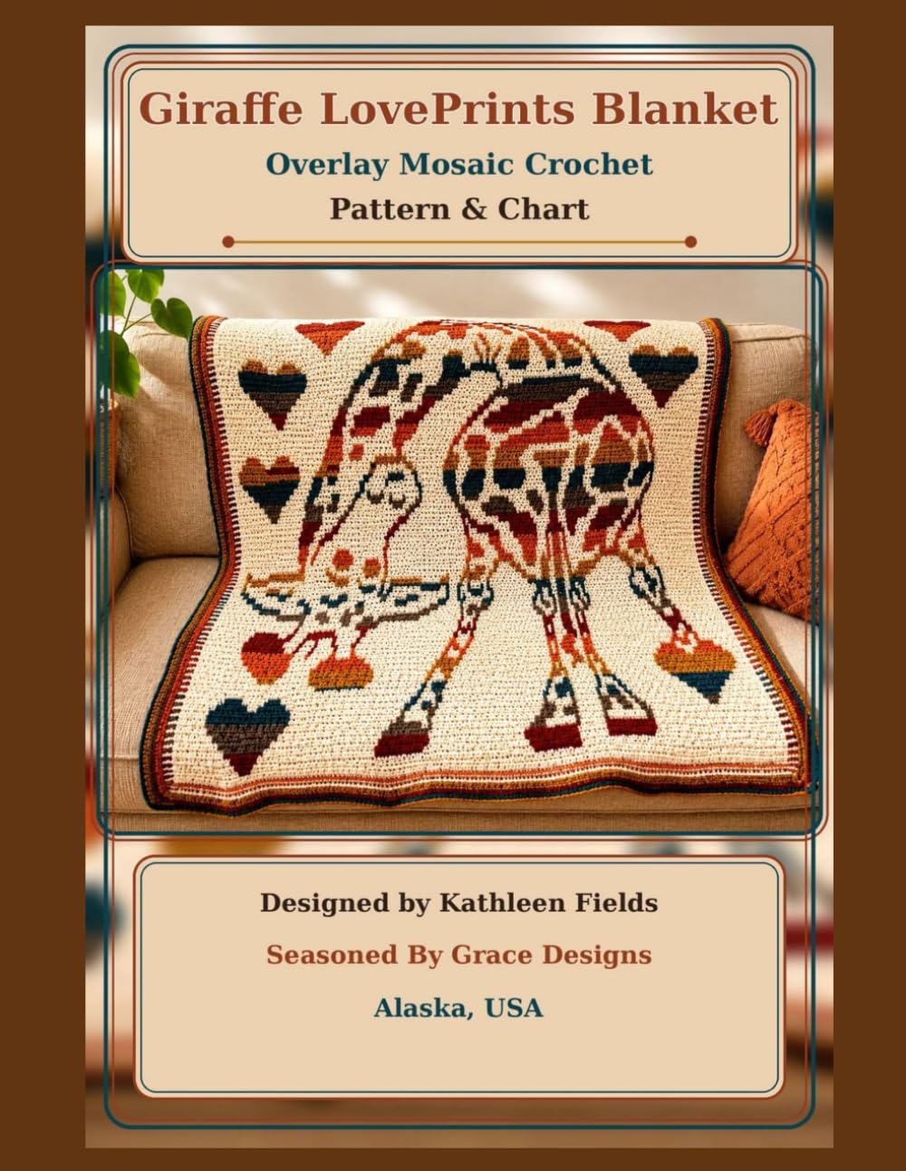 Giraffe LovePrints Blanket Pattern: Overlay Mosaic Crochet (LovePrints Overlay Mosaic Crochet Patterns)