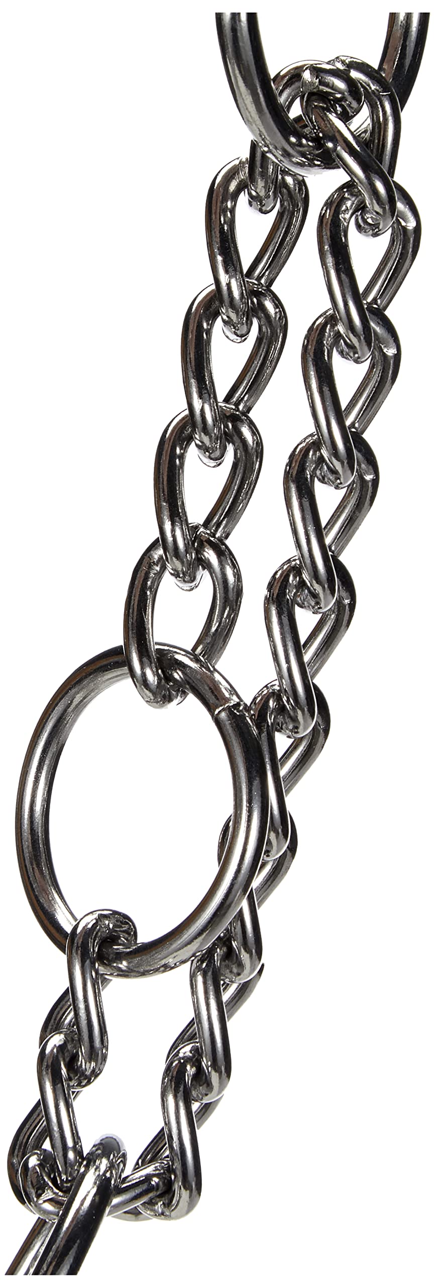 Collare A Catena Semi-Strozzo TRIXIE Per Cani - Cromato, 50cm X 2.5cm, Con Sicurezza - Foto 7