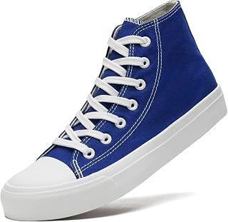 sharllen Sneaker Stoffschuhe Damen Herren Canvas Schuhe HighTop Turnschuhe