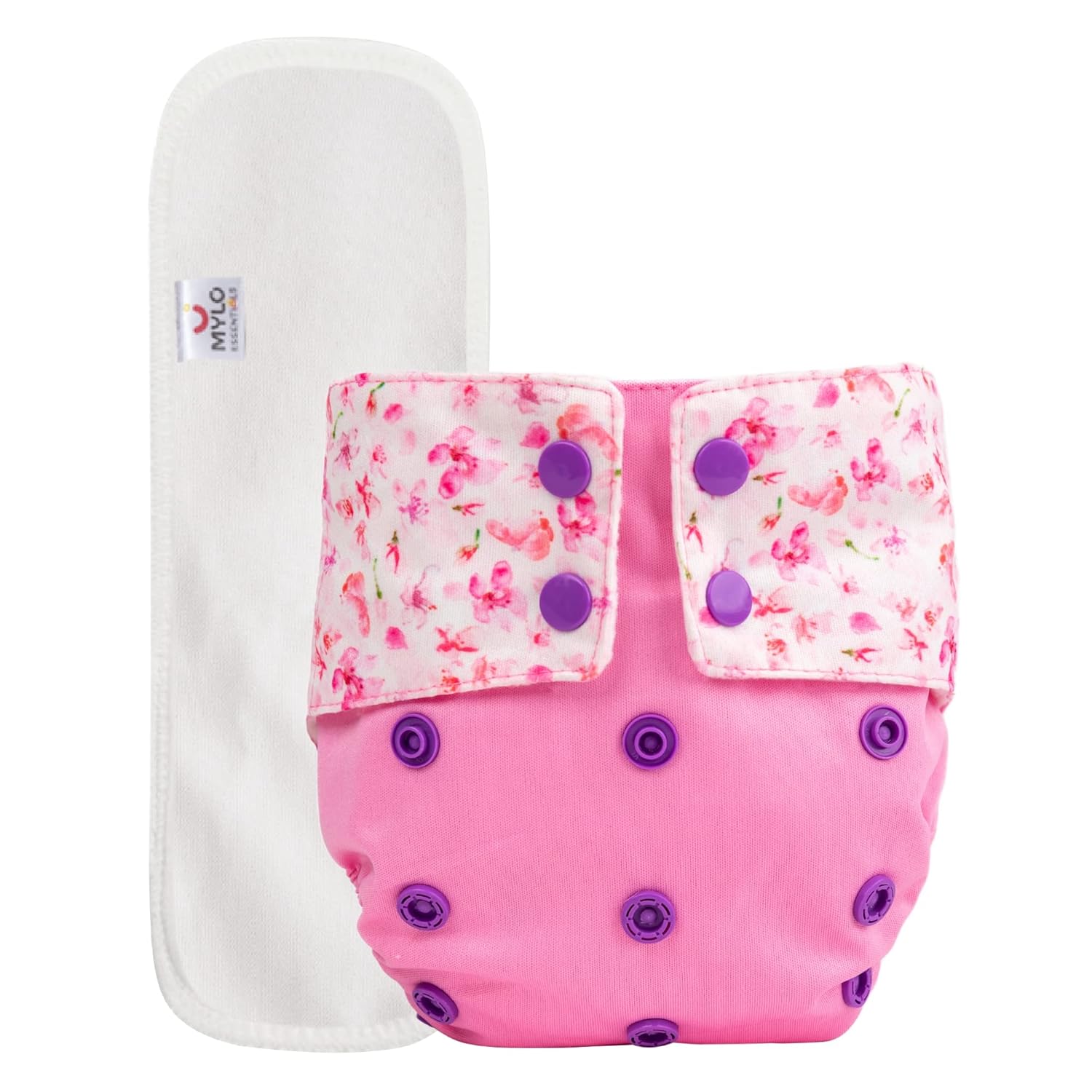 Buy Mylo Essentials Leak Proof Baby Cloth Diaper (1 Diapers + 1 Insert