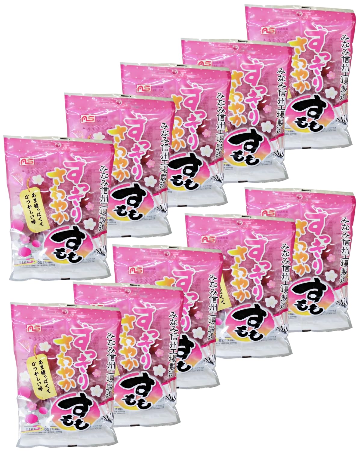 Amazon | ASフーズ すっきりさわやかすもも 70g×10袋 | ASフーズ