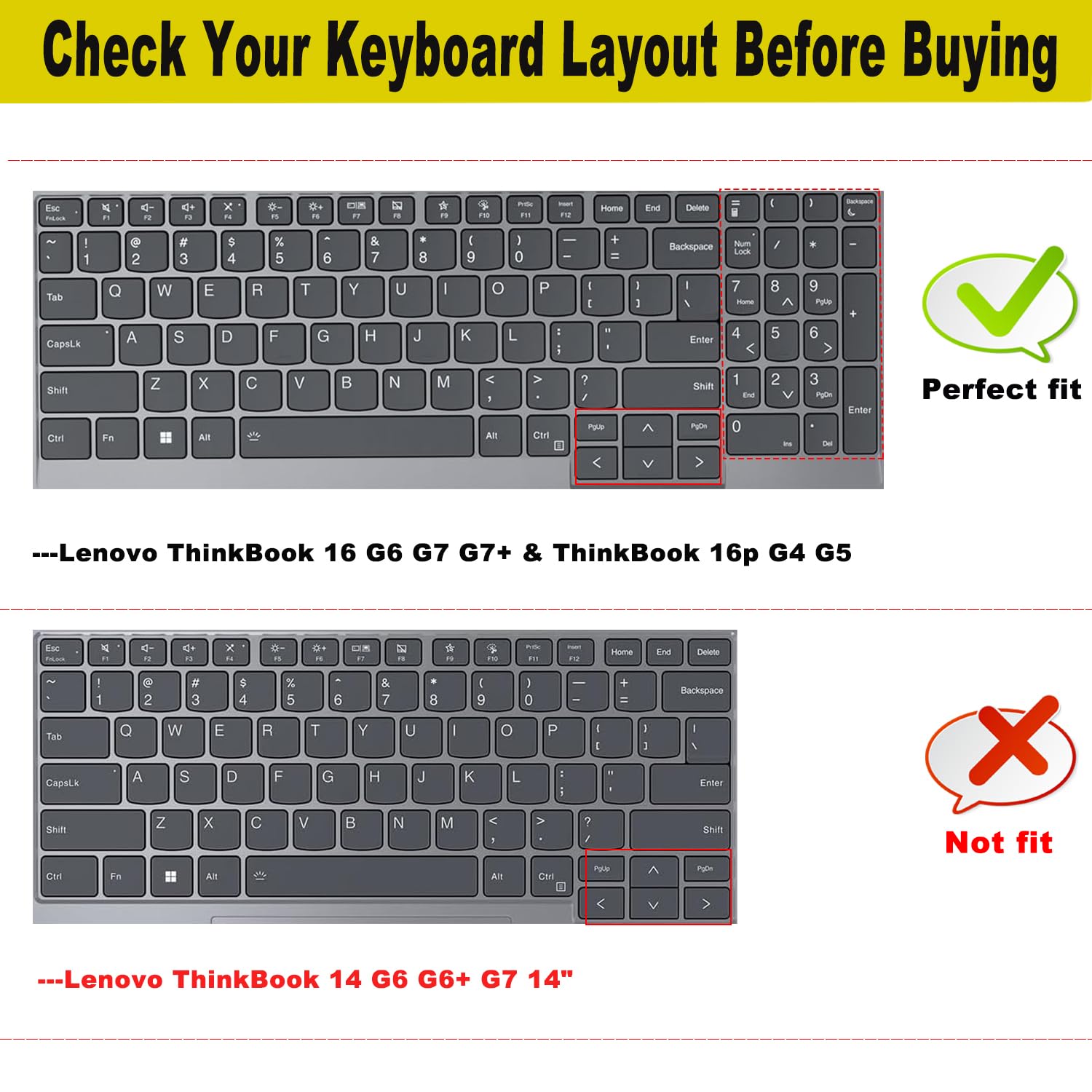Case Cover For 16'' Lenovo Thinkbook 16 G4 IAP/ARA&ThinkBook 16 G6 ABP/IRL[Not For - View #13