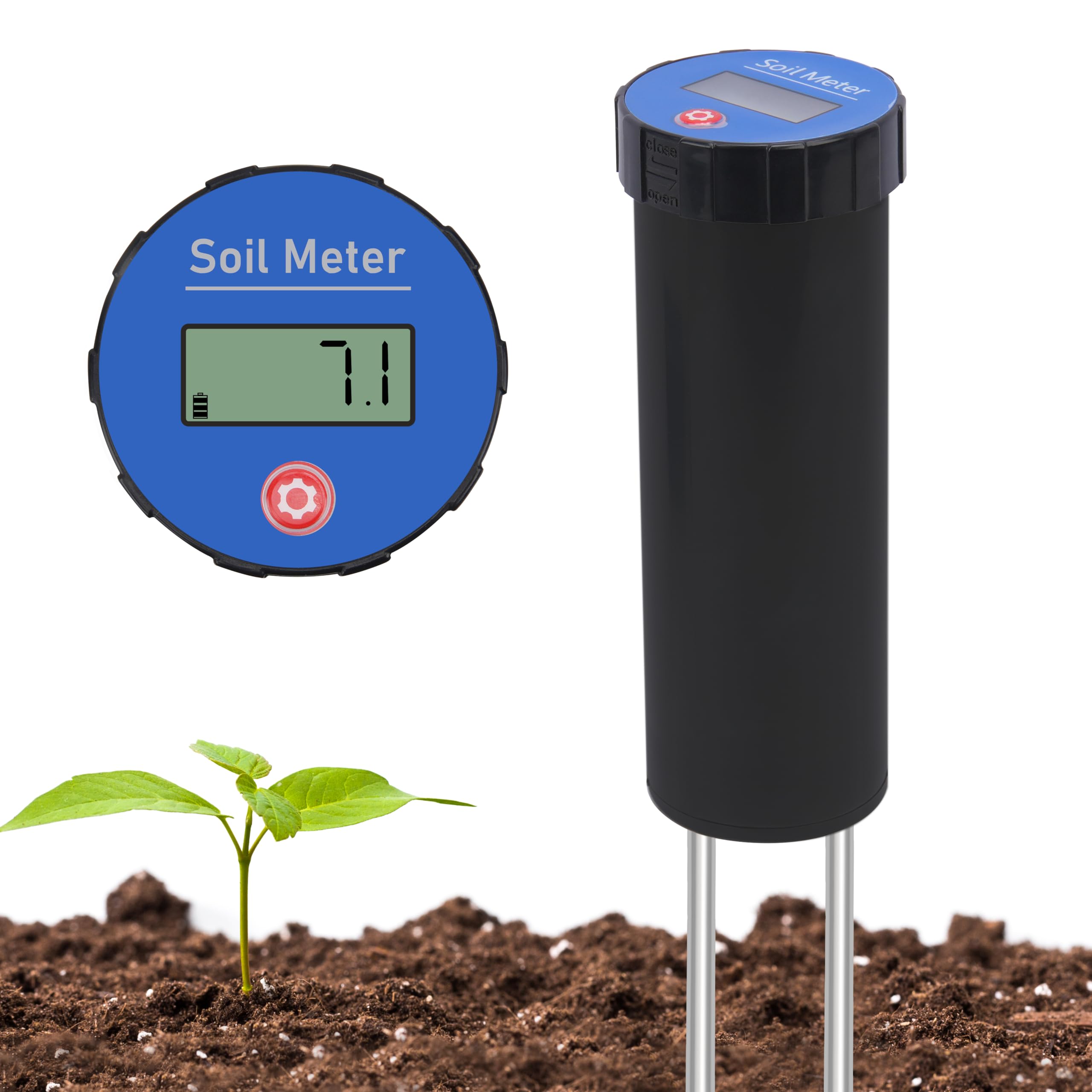 LUVCOSY Digital Soil pH Meter