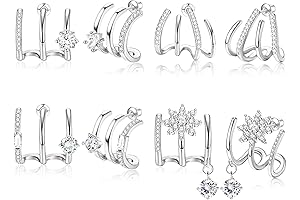 4 Earrings in 1: The Ultimate Earring Set for Every Occasion