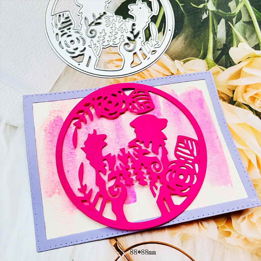 Fustelle E Timbri Per Scrapbooking "I WooF You" - Set Per Biglietti Fai Da Te Con Motivi Cinofili - 4