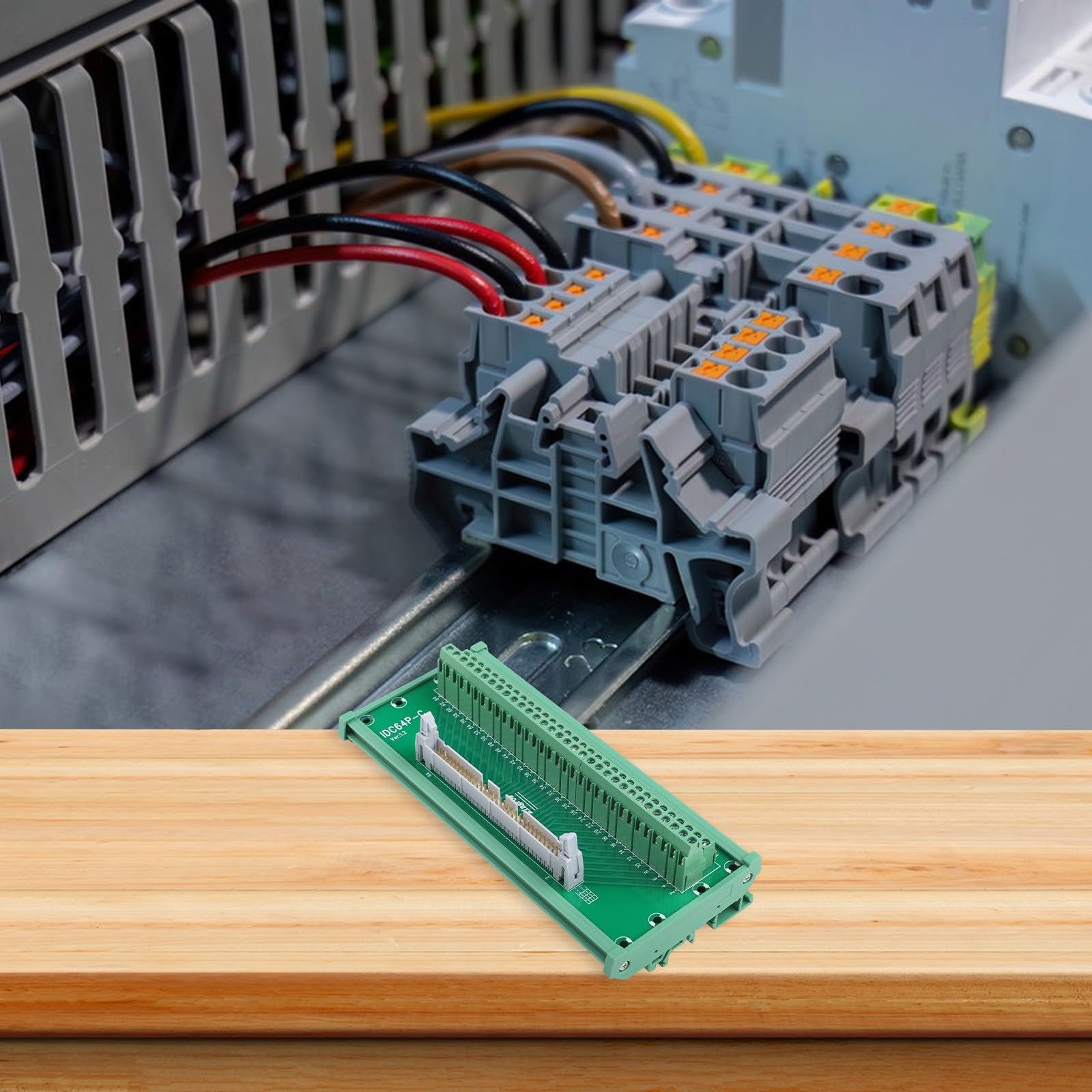 Connecteur IDC64P bornier 64 broches RichVibe sécurise vos circuits industriels