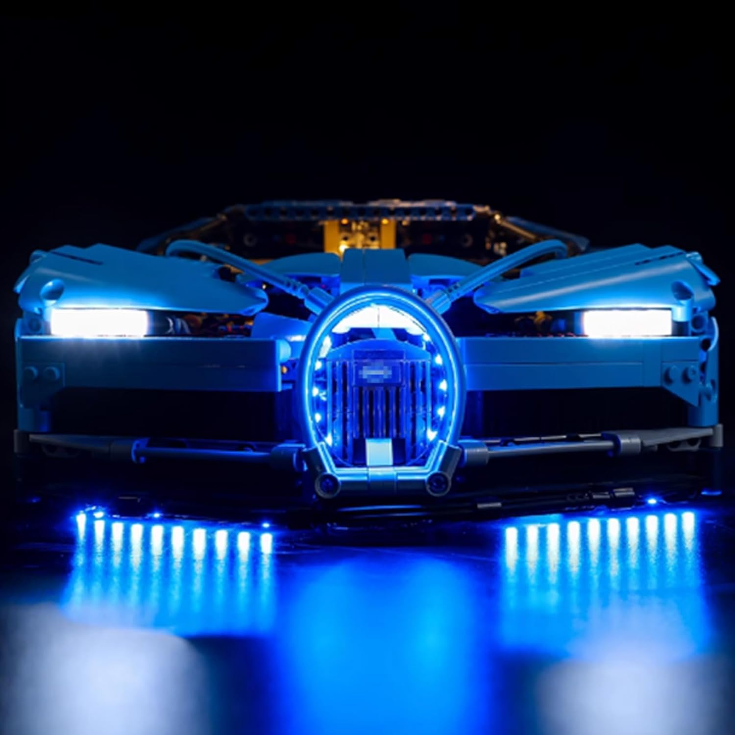 LED Lighting Kit Compatible with Lego 42083 Sports Car Series LED Light Set (Model Kit Not Included - Lighting Components Only) (Sound and Light Style)