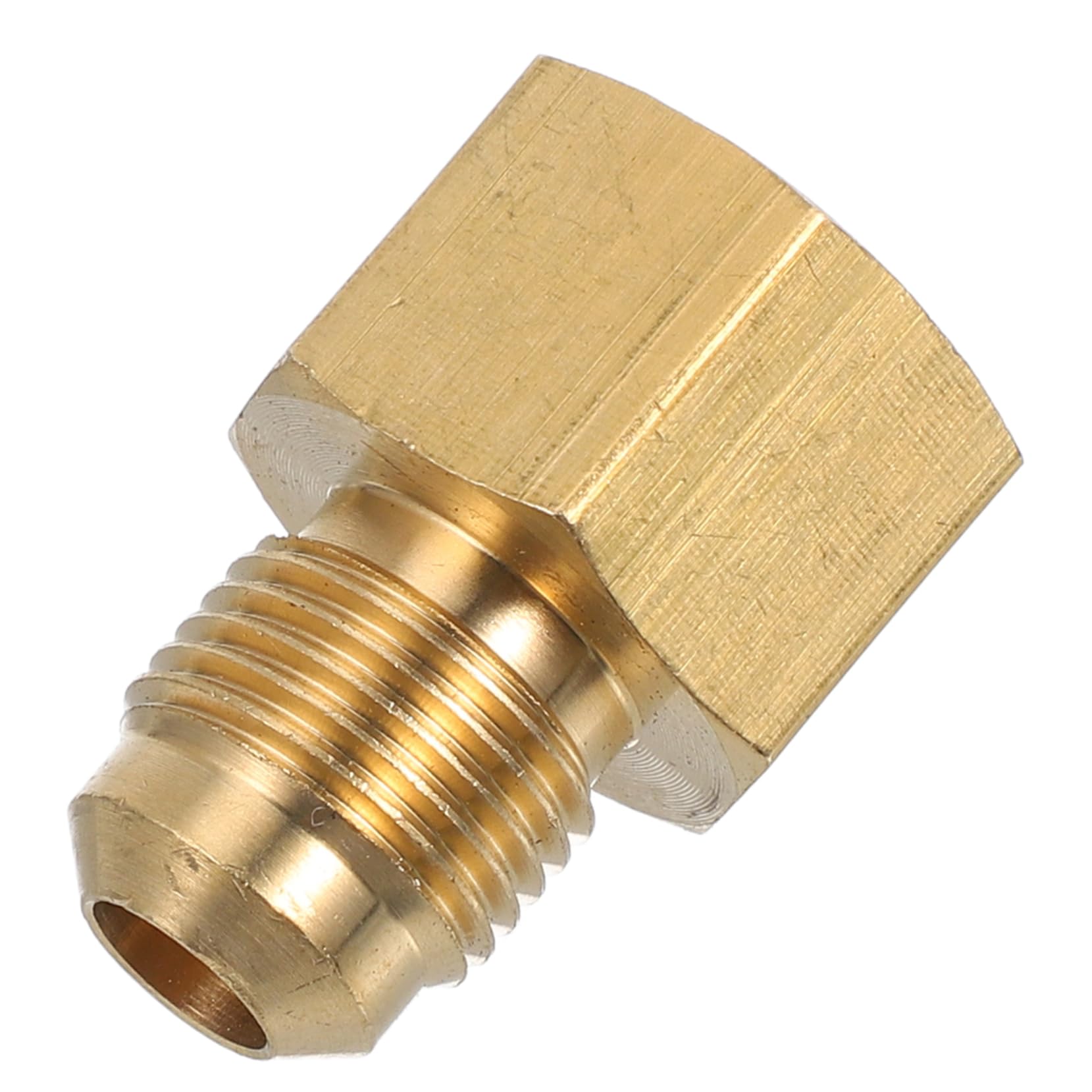 IWOWHERO Gas Heater Conversion Kit Brass Pipe Threaded Adapter Male Flare Multipurpose Use