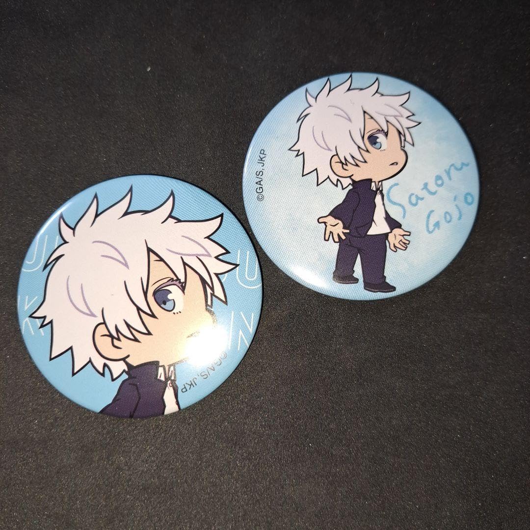 呪術廻戦 じゅじゅフェス ドンキ じゅじゅHONPO 大交流展 缶バッジ 五条悟 呪術廻戦 じゅじゅフェス ドンキ じゅじゅHONPO 大交流展 缶