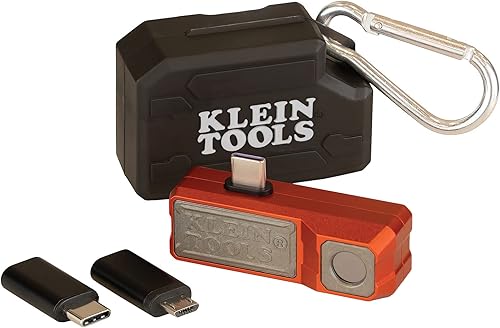 Miniatura 2 de Klein Tools Cámara termográfica TI220 para dispositivos Android, cámara de imágenes térmicas, 10,800 píxeles, paletas de tres colores, temperaturas
