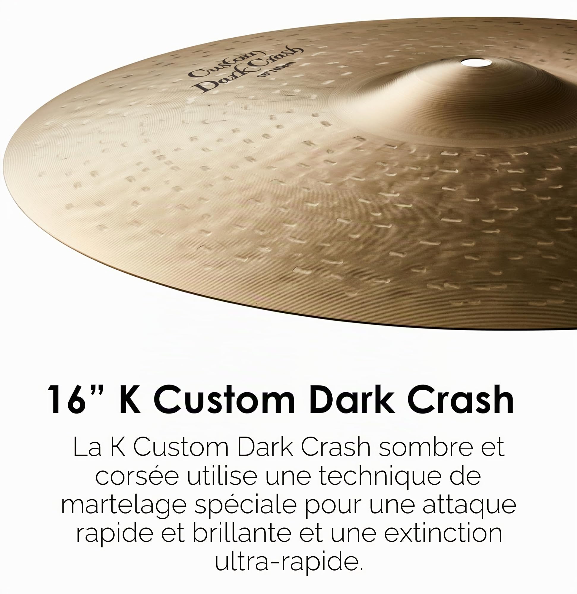 Zildjian K Custom Series - 16" Dark Crash Cymbal