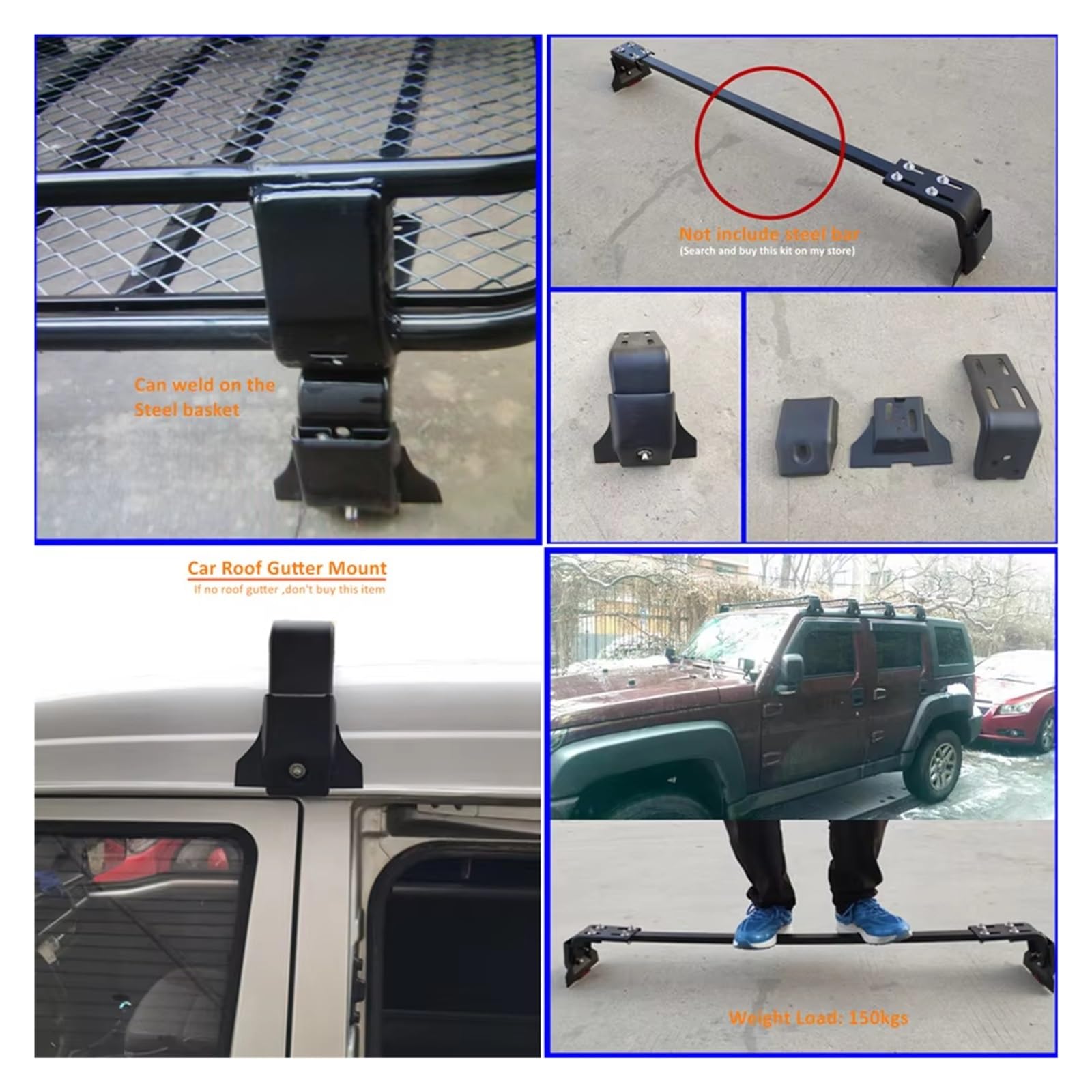 Dachreling Rack Universal
