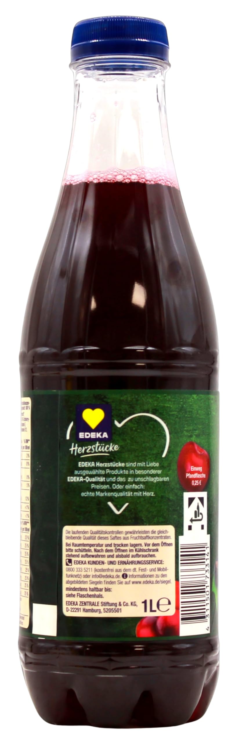 Herzstücke Roter Multi Saft, 18er Pack (18 x 1 l) EINWEG